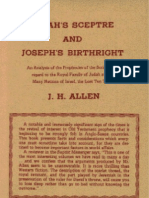 J ALLEN: Judah's Sceptre and Joseph's Birthright