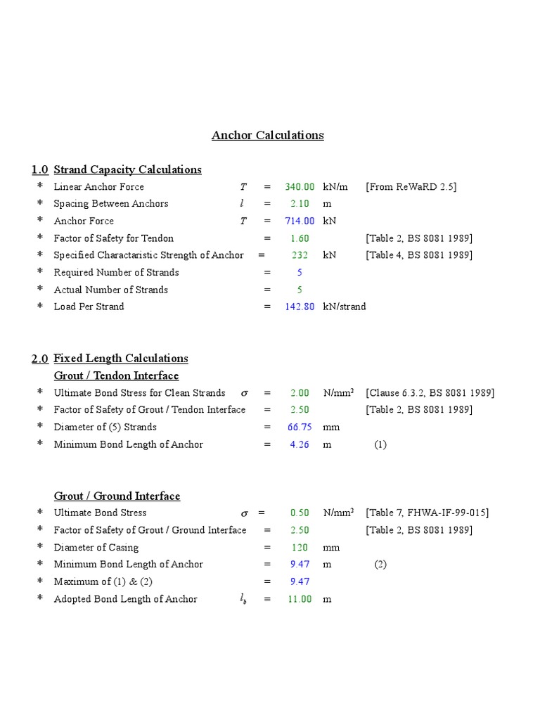 Anchor Calculations 1.0 PDF