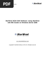 Download Using StarWind with MS Cluster on Windows Server 2008 by Constantin Videnski SN27269400 doc pdf