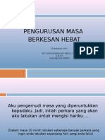 Pengurusan Masa Berkesan Hebat