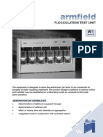 Armfield: Flocculation Test Unit
