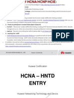 HCNA-HNTD V2.0 Entry Materials (March 17,2014)