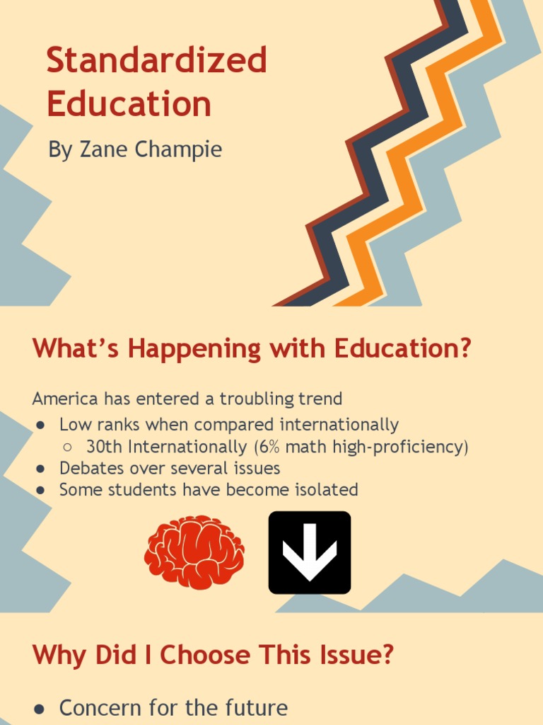 Challenges of Standardized Education | PDF