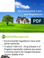 Environmental Laws and Regulations