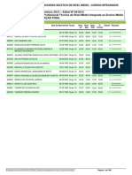 Processo Seletivo IFRJ Nível Médio 2015