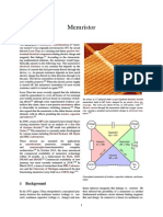 Memristors: Definition and Construction