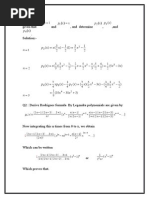 Q1: Given That And, and Determine,, and - Solution:-: X P X X P X P X P X P