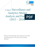 Video Surveillance and Analytics Market Is Expected To Cross $ 20 Billion by 2019.