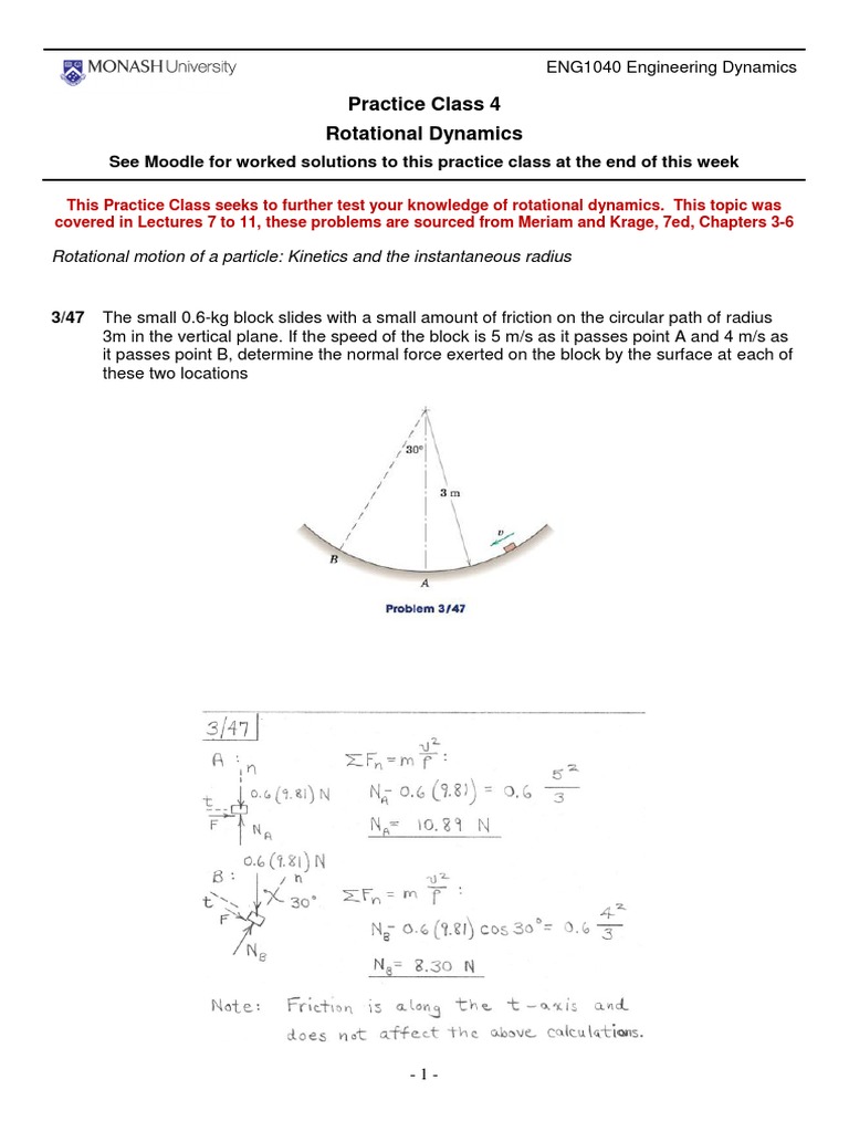 Practice Class 4 Solutions | PDF | Science & Mathematics