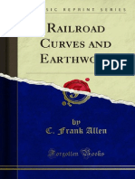 Railroad Curves and Earthwork by Frank Allen