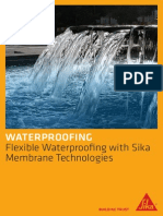 Flexible Waterproofing With Sika Membrane Technologies-SML