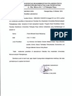 Surat Telah Melakukan Penelitian