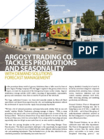 Argosy Trading Co. Tackles Promotions and Seasonality: With Demand Solutions Forecast Management