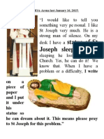 Sleeping St. Joseph