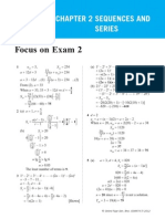 Focus On Exam 2: Chapter 2 Sequences and Series