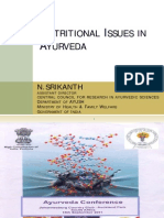 Ayurveda and Nutritional Issues PDF