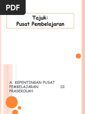 Pusat Pembelajaran2 Pdf