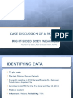 Case Discussion Stroke