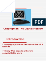 Copyright in the Digital Medium