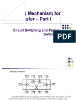 Lecture on switching mechanism for data transfer