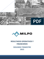 Informe de Gerencia Milpo 2t2015