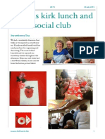 Mearns Kirk Lunch and Social Club: Strawberry Tea