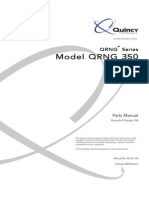 Manual de Servicio/partes/operacion Compresor Quincy Modelo 350 - 350 Quincy Compressor Manual Operation/service/spare Parts