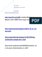 Loading Material Masters With LSMW Direct Input Method: - Idoc For SD-MM