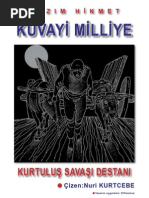 Resimli Kuvayi Milliye Destan 2 Bap Iir Nazm Hikmet Cizim Nuri Kurtcebe