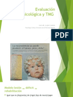 Evaluación Neuropsicológica y TMG