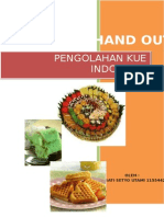 Handout Kue Indonesia