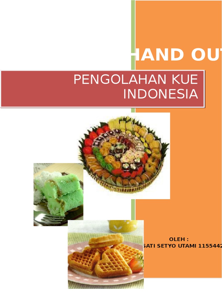 Handout Kue Indonesia Docx