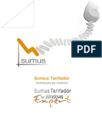 Procedimento de Instalação Do Sumus Tarifador for Windows Expert