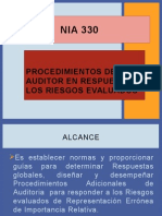 NIA 330 Procedimientos Auditoría