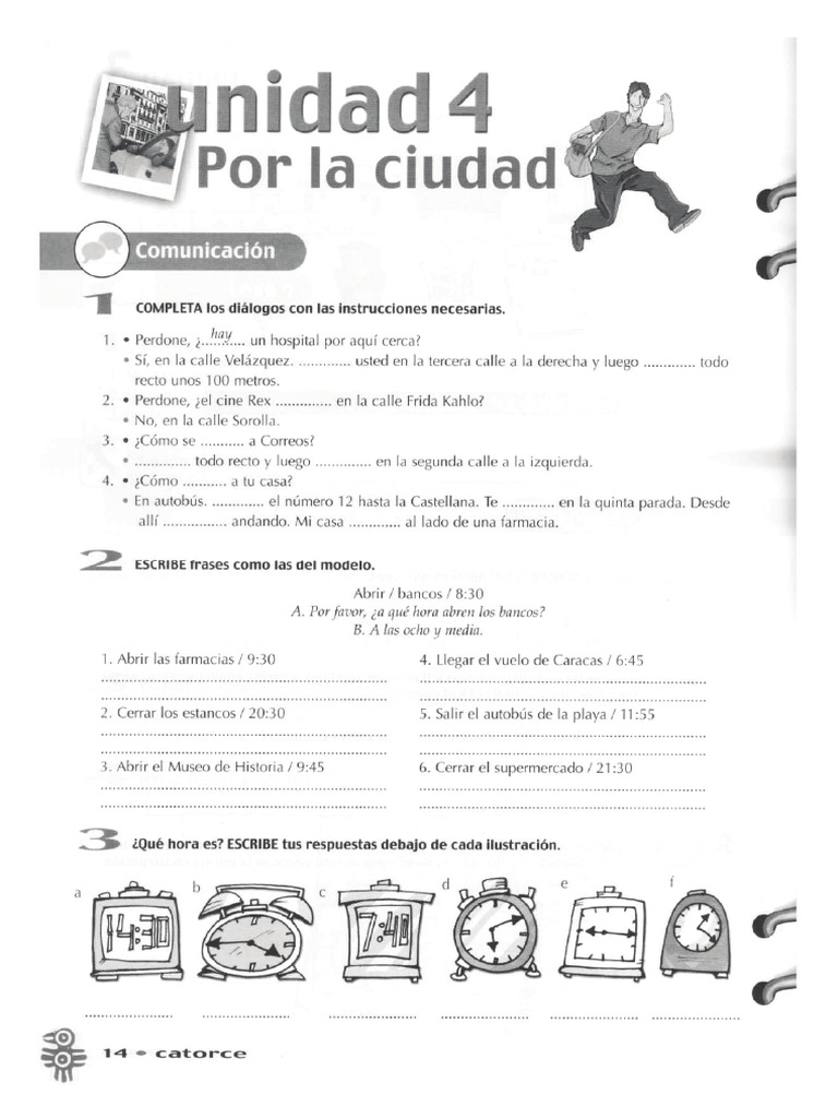 Libro de Ejercicios - Unidad 4 | PDF