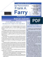 Farry Spring 2010 Budget Report