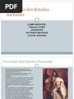 Formação Dos Estados Nacionais