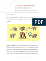 Cuento para Trabajar El Diálogo y La Comunicación Con Niños. EL ELEFANTE Y LOS SEIS SABIOS