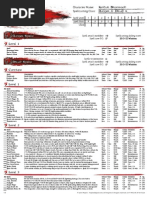 Spell Sheet - Example