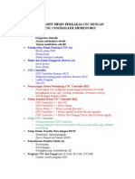 Kerangka Buku Retrofit Mesin Perkakas CNC Dengan CNC Controller Siemens 802c