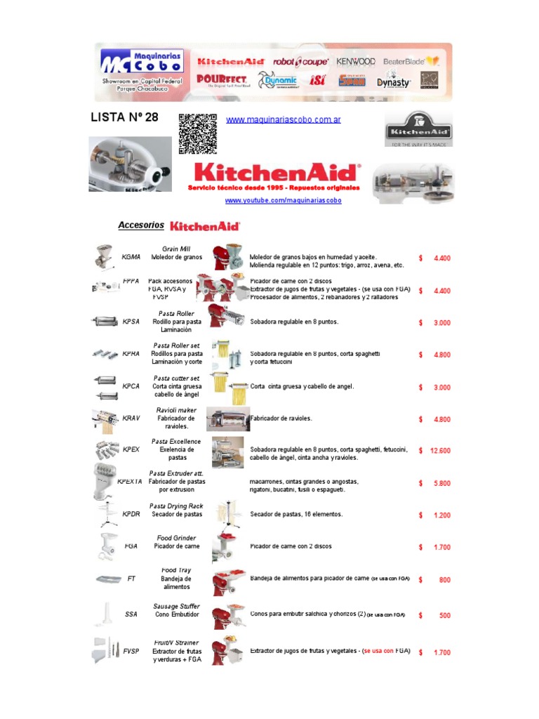 Accesorios de cocina y repostería 2023 | PDF | Pasta | Cocina mediterranea