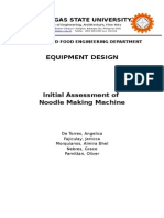 Equipment Design: Batangas State University