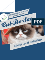 Culdesac - Cimsa Local Guidelines