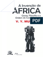 MUDIMBE, V.Y. A Invenção de África