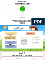 Presentasi Referat Cholelithiasis Mey