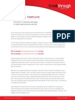 Cold Email Templates for Marketing