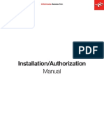 Installation and Authorization Manual