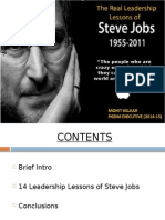 Leadership Lessons Steve Jobs Mohit Kelkar PGDM-EXEC-14-15