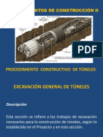 PROCEDIMIENTO CONSTRUCTIVO TUNELES