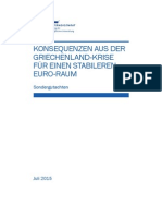 'Consequences from the Greek crisis' - German economic experts